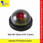 【Fake】 Dummy CCTV Dome Camera with Red Flashing Light #CCTV #FakeCamera #DummyCamera #YL-142 #仿真摄像头 #警惕假摄像头 #CCTVPalsu