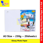 KIJO A3 Glossy Photo Paper – 230gsm Premium Quality #1619