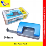 Two Hole Punch with Paper Ruler 6mm Pembolong Kertas B-Type 2-Hole Punch #P-550 #打洞机 #HolePunch #PaperPunch