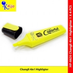 【4in1】 Changli Colorful Highlighter #Changli #HP-6626 #Highlighter #YM-6626 #Colorful #4in1