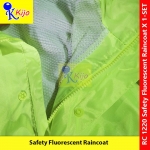 XXL Safety Fluorescent Motorcycle Raincoat Motor Baju Hujan Fluorescent #Raincoat #Motorcycle #荧光雨衣 #Safety #1220 #套装雨衣
