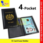 IC My Kad Pengenalan Malaysia Lesen IC Card Case Holder 4-Pocket #Kijo #2331 #IC #lesen #Card #Case #Holder #4-Pocket
