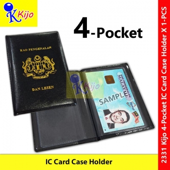 IC My Kad Pengenalan Malaysia Lesen IC Card Case Holder 4-Pocket #Kijo #2331 #IC #lesen #Card #Case #Holder #4-Pocket
