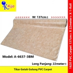 【A-6637-3BM】 Tikar Getah Tebal PVC Carpet Alas Meja Alas Lantai Vinyl #1620 #TikarGetah #Alaslantai #HeavyDuty #Carpet