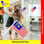 Malaysia Wall Flag Jalur Gemilang Malaysia Mirror Flag Bendera Malaysia Dinding #6930 #wallflag #Benderadinding #墙壁旗子