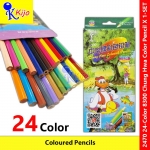 【24-Color】 Chung Hwa Color Pencil Classic Pensil Warna Kayu Coloring Coloured Pencils #2470 #8300 #中华 #上海 #彩色铅笔 【24-Color】 Chung Hwa Color Pencil Classic Pensil Warna Kayu Coloring Coloured Pencils #2470 #8300 #中华 #上海 #彩色铅笔