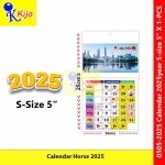 【2025】 Calendar Horse 2025 Kalendar Kuda 2025 2025 Senerai Cuti Umum Cuti Sekolah Tahun 2025 #0505