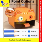 Kids Auto Heavy Duty Pencil Sharpener Electric Pencil Sharpener #3212 #3007 #JY-212 #JY-007 #电动铅笔刨 #PensilSharpener