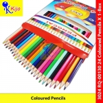 Fengcai 24 Color Pencil Pensil Warna Kayu Coloured Pencils #24色 #长彩色铅笔 #3024 #RQ-00130 #彩色铅笔 #ColorPencil #coloring