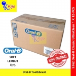 【12-PCS】 Oral-B Classic UltraClean Toothbrush Berus Gigi Bersih Cerah #9362 #Oral-B #Original #Classic #欧乐-B #牙刷