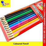 Master King Classic 12-Color Coloured Pencil #PensilWarnaKayu #12color #木彩色笔 #ColoringPencil #7012 #MasterKing #MK