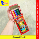Master King Classic 12-Color Coloured Pencil #PensilWarnaKayu #12color #木彩色笔 #ColoringPencil #7012 #MasterKing #MK