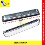 BEE Harmonica 24-Hole C-Key #harmonika #BEE #口琴 #C-Key #24-Hole #2412