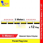Perak Flag Line Nylon Polyester Perak Darul Ridzuan Flag 5meter± 12flag #61204 #Perak #Flag #line #霹靂旗