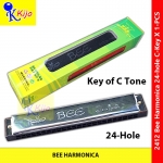 BEE Harmonica 24-Hole C-Key #harmonika #BEE #口琴 #C-Key #24-Hole #2412