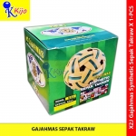 Gajahmas X2J Synthetic Sepak Takraw Ball