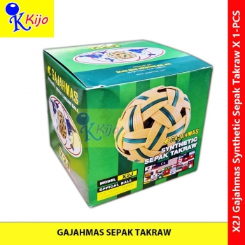 Gajahmas X2J Synthetic Sepak Takraw Ball