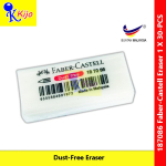 【30-Biji】 Faber-Castell Dust Free Eraser Rubber Eraser Pemadam 7086-30 (Medium) Eraser 188730D Pemadam #187086