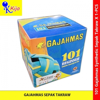 Gajahmas 101 Beginner Synthetic Sepaktakraw Ball