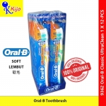 【12-PCS】 Oral-B Classic UltraClean Toothbrush Berus Gigi Bersih Cerah #9362 #Oral-B #Original #Classic #欧乐-B #牙刷