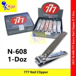 【1-Doz】 777 Nail Clipper Three Seven N-608 6cm± #Pemotongkuku #777 #NailClipper #N-608 #指甲剪 #Korea #ThreeSeven #2837