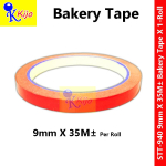 STT-940 9mm X 35M± Bakery Tape Roti Tape PVC Bag Sealer Machine Tape - Per Roll #Stt-940 #SuperMarket