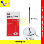 Paper Spear / Note Stand / Spike Files / Safe Memo Holder Spike Stick #Note #Bill #Memo #Stand #Paper #Spear #6588