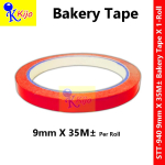 STT-940 9mm X 35M± Bakery Tape Roti Tape PVC Bag Sealer Machine Tape - Per Roll #Stt-940 #SuperMarket