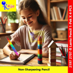 Lantu Non-Sharpening Pencil 1 X 96-PCS #2197 #2707-B #Lantu #BensiaPencil #Apollo #2.0mm #2B #Pensil #太空铅笔