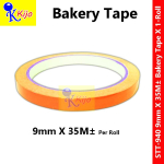 STT-940 9mm X 35M± Bakery Tape Roti Tape PVC Bag Sealer Machine Tape - Per Roll #Stt-940 #SuperMarket