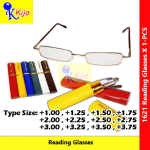 Kijo Reading Glasses / Pocket Case Box Reading Glasses 老花眼镜 #1621 #A147 #RoseGold