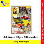 KIJO A4 Glossy Photo Paper – 90gsm Premium Quality #8793