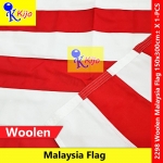 Jumbo Size Malaysia Flag Extra Big Bendera Malaysia Jalur Gemilang 150cmX300cm± 5x10ft± #2298 #Malaysia #Woolen #JUMBO