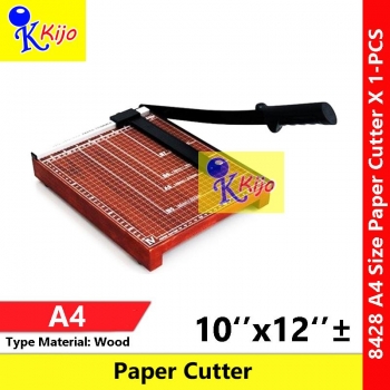 A4 Paper Cutter Trimmer Paper Cutter A4-Size Wood #A4 #PaperCutter #10x12 #8428 #Wood #Trimmer