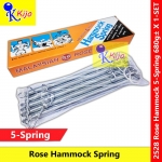 【5-Springs】 Malaysian Rose Hammock Springs Baby Cradle Spring Buaian Bayi Spring #2528 #BuaianBayi #150LBS #Rose