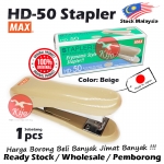 MAX Stapler Stapler No-3 Ergonomic Style Stapler Use Staples 3-1M HD-50