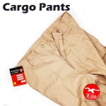 【Brown】Worker Cotton Cargo Pants / Seluar Kerja Kargo #6080