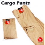 【Brown】Worker Cotton Cargo Pants / Seluar Kerja Kargo #6080
