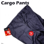 【Dark Blue】Worker Cotton Cargo Pants / Seluar Kerja Kargo #6080