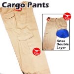 【Brown】Worker Cotton Cargo Pants / Seluar Kerja Kargo #6080