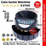 Ringgit Syiling Sen Coin Sorter Machine / Mesin Automatic Kira Duit Syiling / 马币硬币分算机 #Coin #Sorter #Duit #Syiling #Kira #CS300 #CS-300