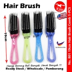 Straight Hair Brush / Hair Comb Straightening / Half Round Hair Brush Comb #801 #JBC #Straight #Half #Hair #Brush #Comb