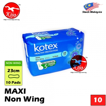 Kotex MAXI Non Wing 10 Pads 23cm #Kotex #MAXI #Non-Wing #23cm #10Pads