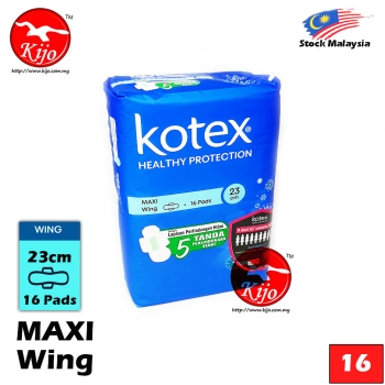 Kotex MAXI Wing 16 Pads 23cm #Kotex #MAXI #Wing #23cm #16Pads