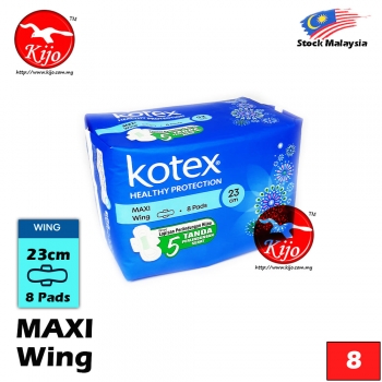 Kotex MAXI Wing 8 Pads 23cm #Kotex #MAXI #Wing #23cm #8Pads