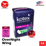 Kotex OVERNIGHT Wing 14 Pads 28cm #Kotex #Overnight #Wing #28cm #14Pads