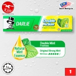 Darlie Toothpaste Double Action Fresh Clean Original Strong Mint Fluoride Toothpaste Natural Mint Essence 75G #Darlie #T