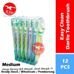 Darlie Toothbrush Easy Clean 12 PCS #Darlie #Toothbrush #Berus #Gigi #牙刷 #7714