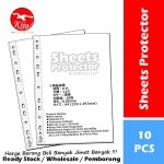 Sheet Protector A4 Size 11-Hole Transparent Super Clear OPP File Refill / Pocket File Refill #A4 #Sheet #Protector #10 #1824