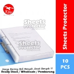 Sheet Protector A4 Size 11-Hole Transparent Super Clear OPP File Refill / Pocket File Refill #A4 #Sheet #Protector #10 #1831